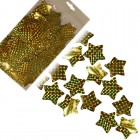 Gold Hollogram Stars - 100g bag 